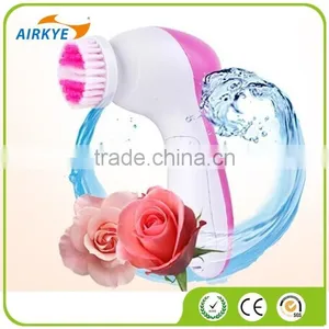 5 In1 Electric Cleaner Face Skin Care Beauty Facial Brush Massager Scrubber thumbnail-3