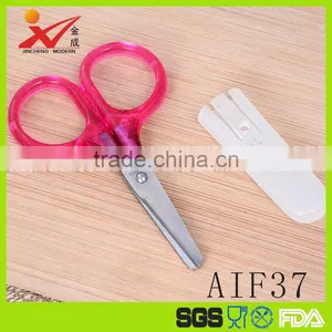 AIF37 Pink Student Paper Scissors High Quality For Craft thumbnail-1