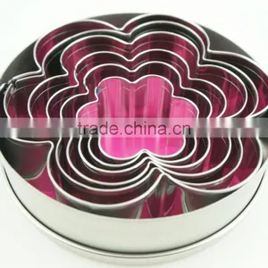 47095 6pcs Flowers Stainless Steel Cookie Cutter Set thumbnail-3
