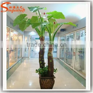 Hot Sales Artificial Cycas Palm Bonsai for Indoor Decoration thumbnail-3