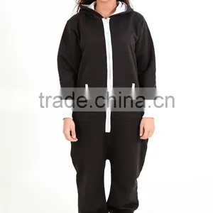 Women's Ladies Sleeping Suit Hoody Hoodie One Piece Tracksuit thumbnail-3