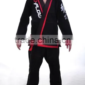 Pearl Weave Fabric Bjj gi Kimono Custom Logo Jiu Jitsu thumbnail-3