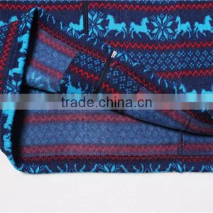 2016 High Quality Style 100% Polyester Printing Men Polar Fleece Jacket thumbnail-3