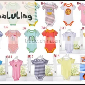 Tinaluling Unisex New Born Baby Clothing Girls Clothing Baby Bodysuits thumbnail-5