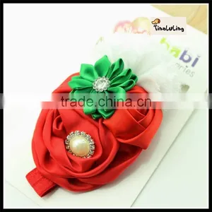 1.5X 36cm Flower Hairband Baby Headband Girls Hair Accessories TLLC-50 thumbnail-5