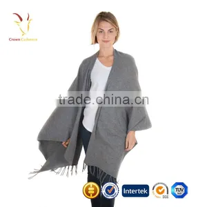 Winter Fringe Womens Poncho Cape thumbnail-1