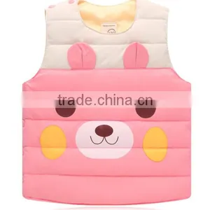 OEM Latest Fashion Lightweight Boys and Girls Winter Outer Duck Down Waistcoat thumbnail-3