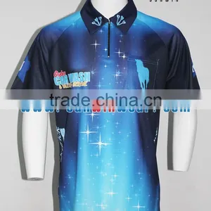 Custom Made Darts Jersey Sublimation Darts Polo T-shirt thumbnail-1