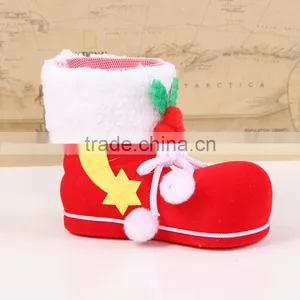 2016 Hot Selling Promotional Christmas Shoes Hanging Decoration ,felt Christmas Ornaments thumbnail-1
