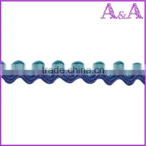 Low Price 100% Polyester Ribbon/Zig Zag Ribbon thumbnail-2