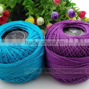100% Mercerized Cotton Tape Yarn,cotton Knitting Yarns Mercerised thumbnail-2