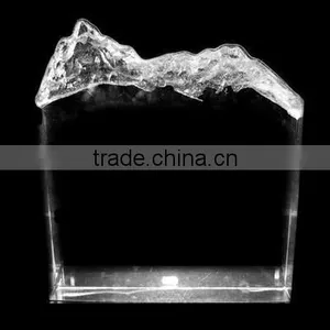 Wholesale Blank Crystal Iceberg Award /trophy For Souvenirs Office Decoration JKC-0116 thumbnail-2
