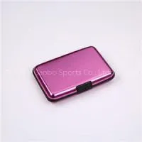 Aluminum Short Card Wallet With RFID Protection thumbnail-1