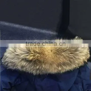 2016 New Arrival Dark Blue Winter Jacket France Beading With Faux Fur Apricot Lining Coats thumbnail-4