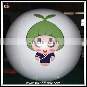 New Inflatable Emoji Face Printed Custom Design Balloon Helium Expression Advertising Balloon On Sale thumbnail-2