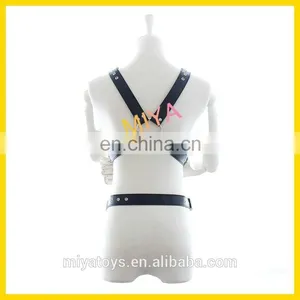 Full Mens Body Harness, Body Harness Costumes With Cock Ring thumbnail-3