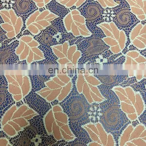 Stock Knitted Strech Lace Fabric Wholesale For Beautiful Dress thumbnail-1