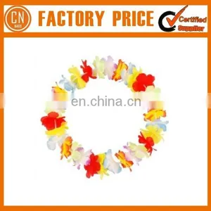 Wholesale Wreathe Lei Promotional Decorative Hawaii Flower Necklace Lei thumbnail-3