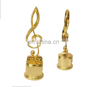 Custom Musical Symbols Gold Trophy/ Music Trophy thumbnail-1