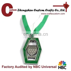 2013 Custom Cheap 3D Logo Cut Out Sports Medals thumbnail-1