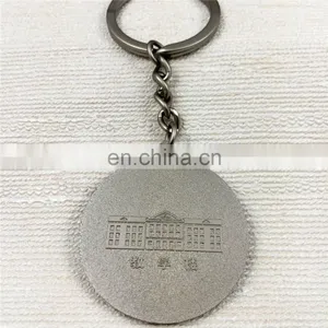 Wholesale Round Metal Keychain With Custom Logo thumbnail-3