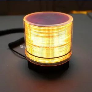 30 LED Magnetic Mount Strobe and Rotating Beacon Rooftop Warning Light Amber thumbnail-3