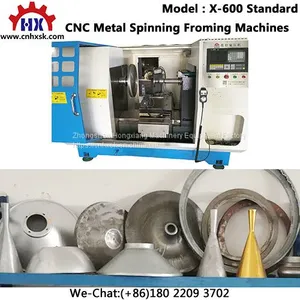 CNC Metal Flan Gin Trimming Spinning Forming Machine thumbnail-1