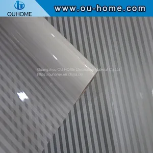 BT837 Stripe Deco Office Window Frosted Glass Sticker thumbnail-4