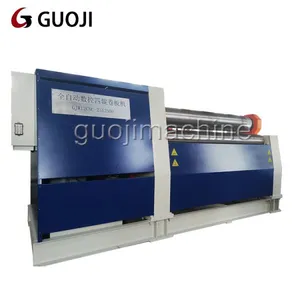 Small Hydraulic CNC Stainless Steel Plate Rolling Bending Machine 4 Roller Bending Machine for Long Plate thumbnail-1