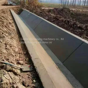Автоматическая формующая машина для водного канала водных хозяйств в Баоинге
Автоматическая формующая машина для дренажной канавы
Самоходная формующая машина для бетонной бортовой канавы thumbnail-5