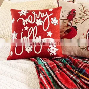 Best Selling Red Christmas Led Cushion thumbnail-6