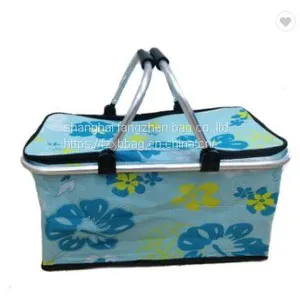 High Quality Food Collapsible Basket 600d Material Picnic Basket Bag thumbnail-4