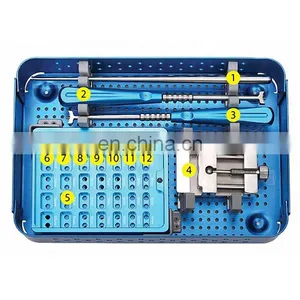Orthopedic Instruments Spinal Surgical Cervical Peek Cage Instrument Set Bone Surgical Instrument Sets Medical Peek Cage thumbnail-3