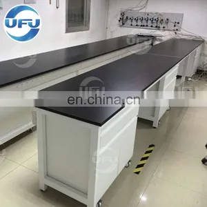 Laboratory Furniture Chemical Resistant Workstation For Chemistry Lab Work Table thumbnail-1
