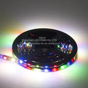 High Quality Addressable Black PCB Smd 5050 Led Strip Light thumbnail-5