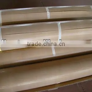 PTFE Coated Fiberglass Fabric With Silicone Adhesive and Yellow Release Liner thumbnail-3