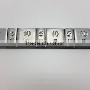 (5+10)*4 White Color Pb/lead Adhesive Self Balancing Wheel Balance Weight thumbnail-5