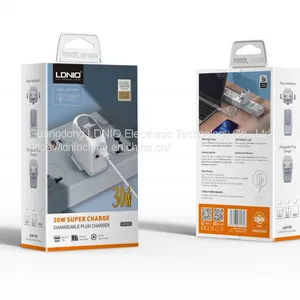 LDNIO A2522C 30W LED Display & Fast Charger US/EU/UK thumbnail-5