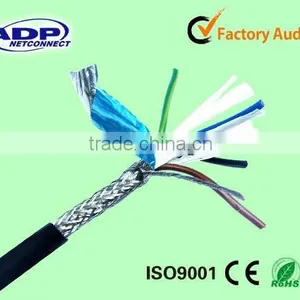 PVC Insulated Bare Copper/Tinned Copper Conductor Sheilded RVVP Control Cable /Power Cable thumbnail-1