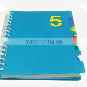 Custom pp Cover Spiral School Notebook Printing thumbnail-4