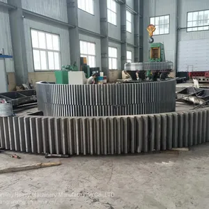 Supply Ring Girth Gear Pinion Spare Parts of Rotary Kiln Plant thumbnail-3