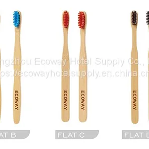 Wholesale Custom Natural Bamboo Toothbrush thumbnail-3
