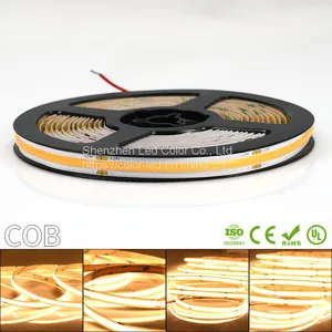 5mm 8mm 10mm White Warm Flexible Cob Led Strip Light 320leds Flexible Cob Led Strip thumbnail-5