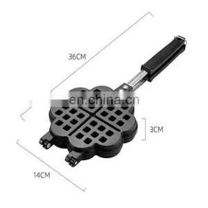 Aluminum Round Griddle Cake Waffle Maker Pan thumbnail-2