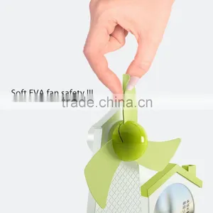 2016 Windmill Shape Popular Desk Promotion Gift Mini USB Fan thumbnail-5