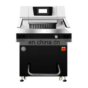 Factory Price High Speed Automatic Hydraulic 3S Guillotine Paper Cutting Cutter Machine thumbnail-1