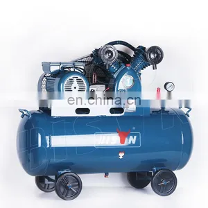 Bison China 230V 50Hz Belt Drive Piston Air Compressor 3Hp 100L Belt Driven Air Compressor thumbnail-3