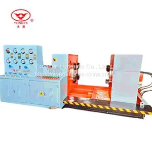 Manual Control Type YFT-400 Horizontal Claws Clamping Type Hydraulic Ball Valve Test Bench for Flange Valve Test thumbnail-1