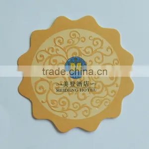 Black Coaster, Recycled Paper Coaster, Paper Printed Drinks Coasters thumbnail-4
