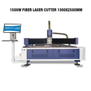1500w Fiber Laser Metal Cutting Machine for Aluminum Stainless Steel Iron Sheet Plate thumbnail-1